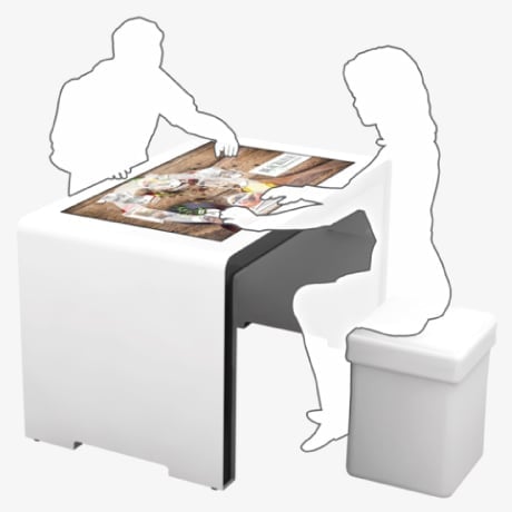 Interactive MultiTouch Table ALPHA