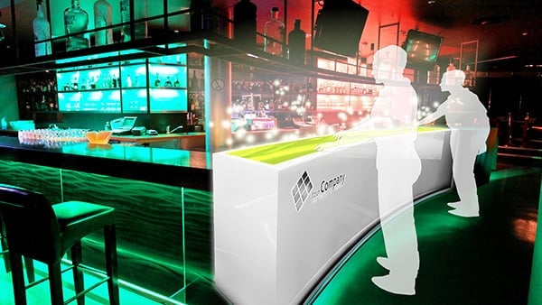 Interactive Digital Signage: Bar, Club, Party