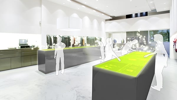 Interactive Digital Signage: Flagship Store, Shop, Commerce