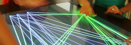 CoBench - Interaktiver Tisch, entwickelt an der FH Wedel
