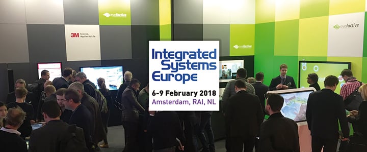 Meet us at ISE 2018 2