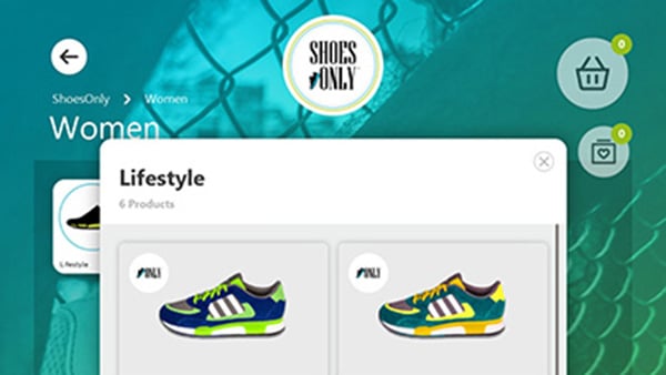 New Touchscreen Retail App: ShoppingAssistant 2