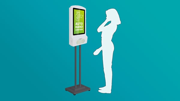 New Product: Hand Sanitizer Kiosk SIGMA 2