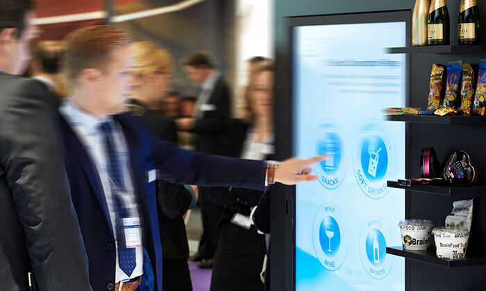Touchscreen Einsatzmöglichkeiten: Smart Retail
