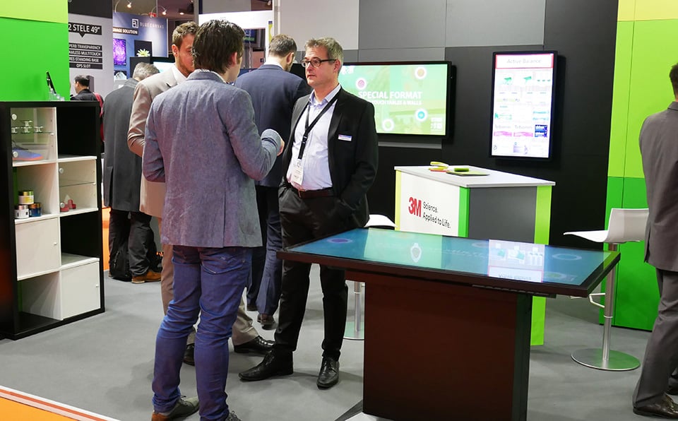 premium touch screen solutions with object recognition by 3m and eyefactive at ise 2018 premium touch screen solutions with object recognition by 3m and eyefactive at ise 2018