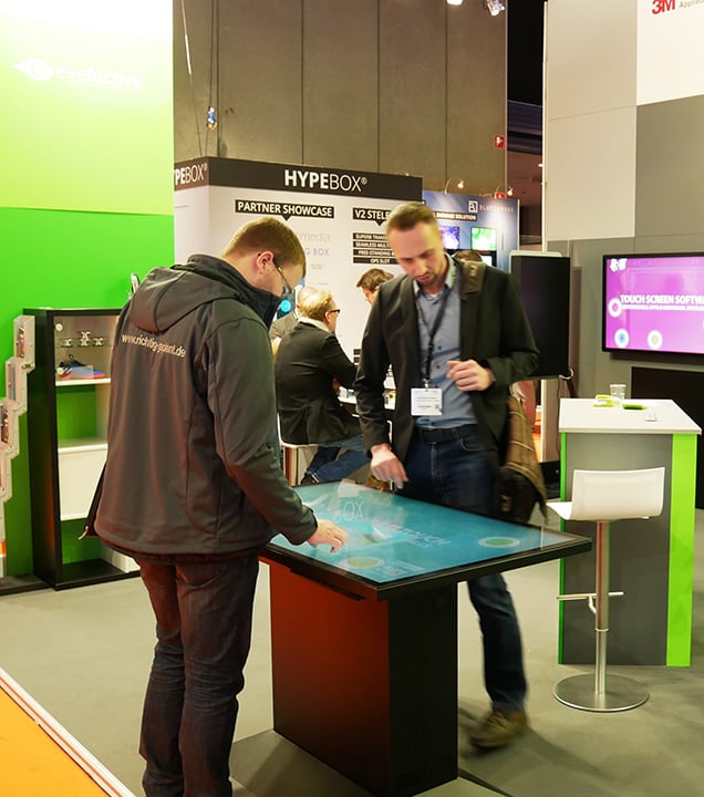 premium touch screen solutions with object recognition by 3m and eyefactive at ise 2018 premium touch screen solutions with object recognition by 3m and eyefactive at ise 2018
