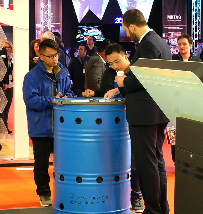premium touch screen solutions with object recognition by 3m and eyefactive at ise 2018 premium touch screen solutions with object recognition by 3m and eyefactive at ise 2018