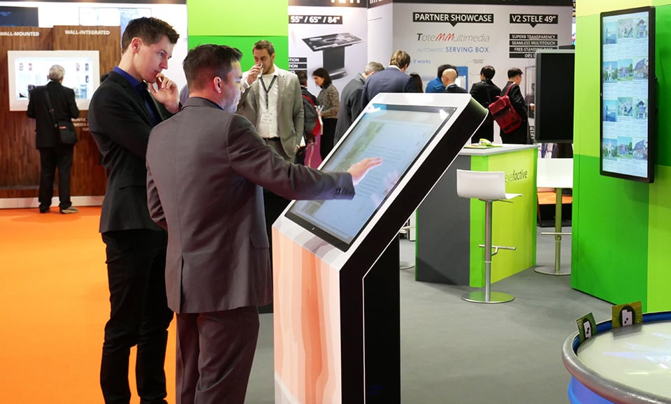 premium touch screen solutions with object recognition by 3m and eyefactive at ise 2018 premium touch screen solutions with object recognition by 3m and eyefactive at ise 2018