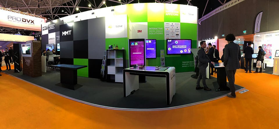 Interactive retail touchscreen solutions at ISE 2019