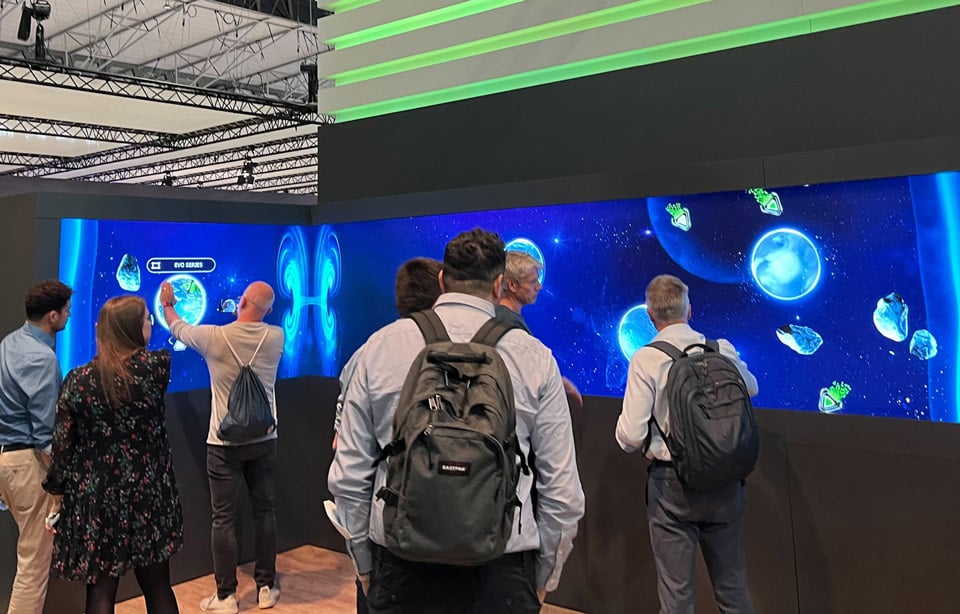 eyefactive presents Multi-User Software at ISE 2022 in Barcelona