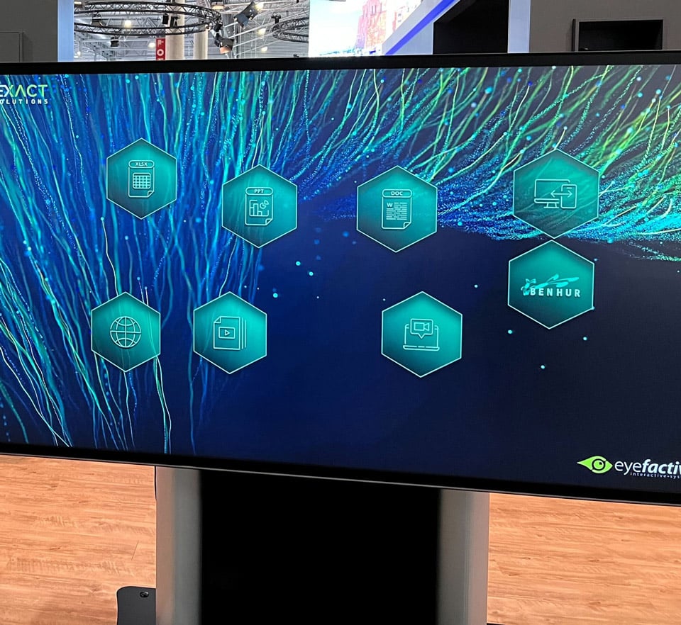 eyefactive presents Multi-User Software at ISE 2022 in Barcelona