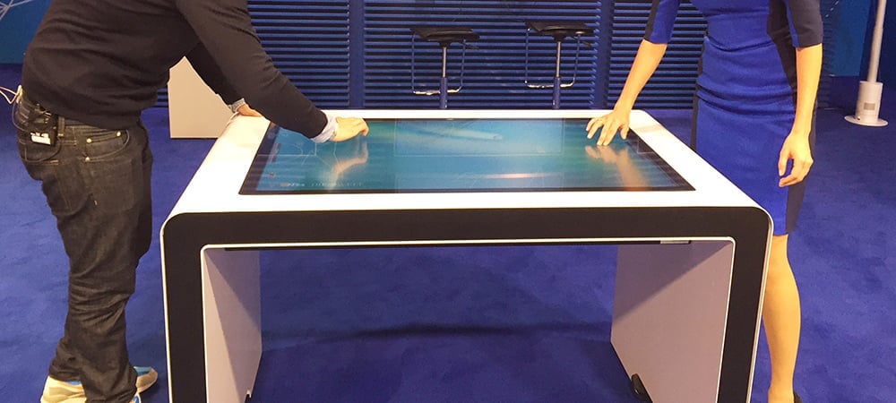 Multitouch Screen Table ALPHA 03