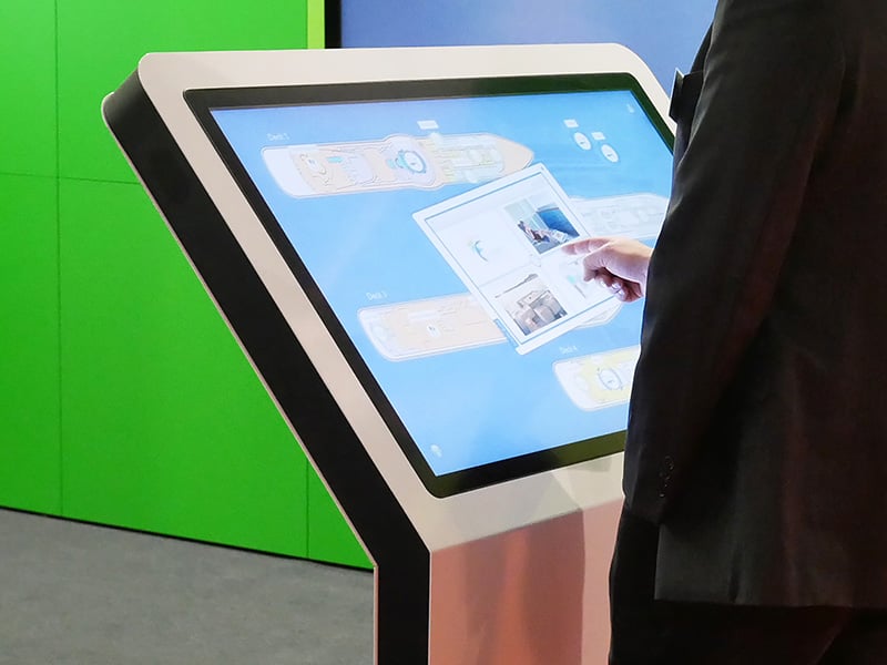 Vorteile: Multi Touch Screen Terminals