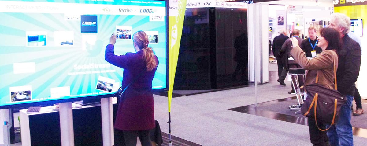 Interaktive Touchscreen Displays