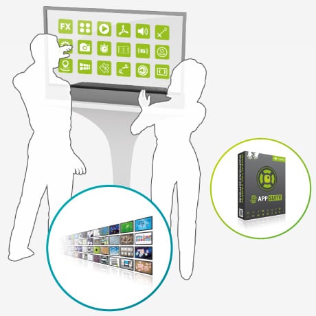 Software für transparente OLED Touchscreen Monitore