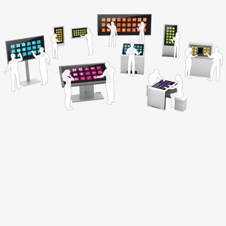 Multitouch Screen Software Digital Signage Touch Apps
