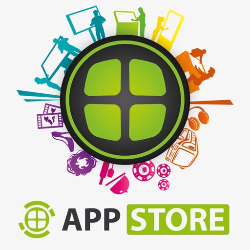 Touchscreen App Store Plattform