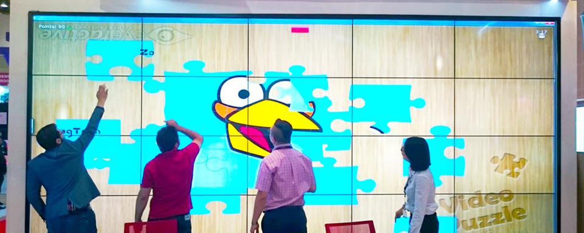 Touchscreen Videowall