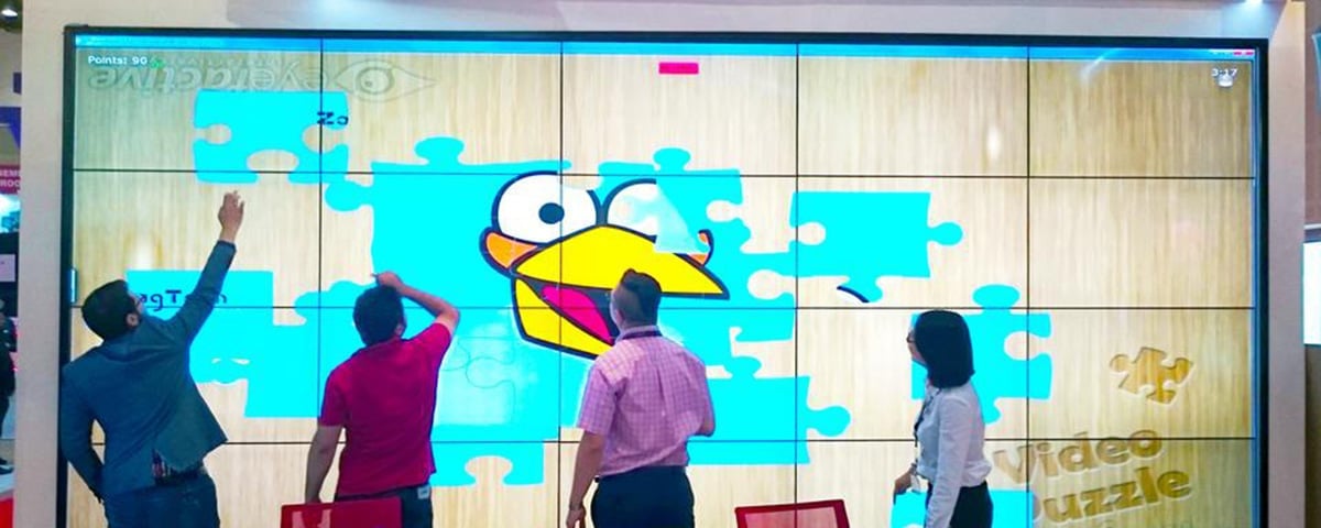 Touchscreen Videowall