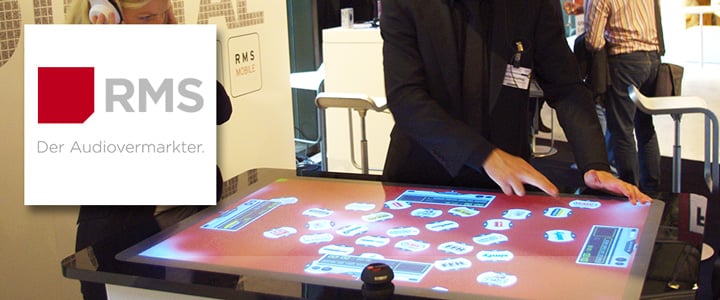 Interactive Audio-Player Software on AEON Touch Tables