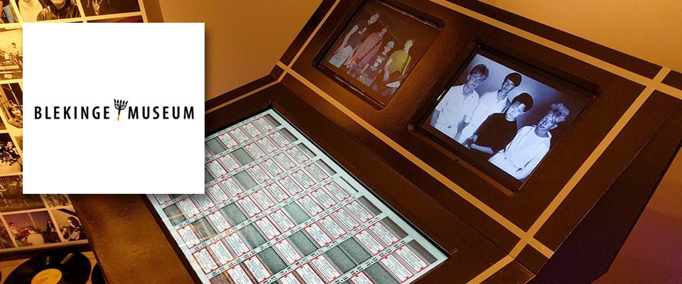 Interactive Touchscreen Software for Museum Blekinge