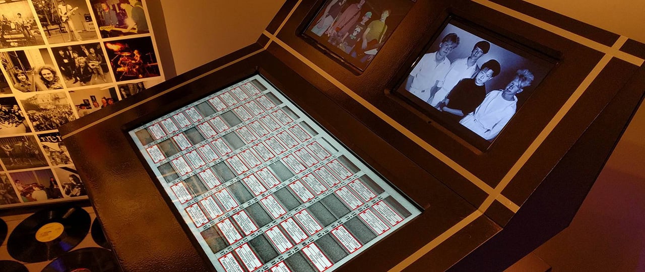 Interaktive Touchscreen Software für Museum Blekinge