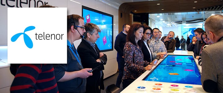 Telenor Bulgaria implements Interactive Signage for Corporate Communication
