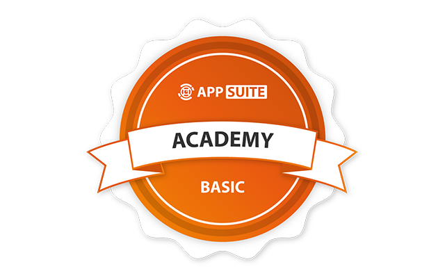 Logo: AppSuite Academy Basic Touchscreen CMS Workshop