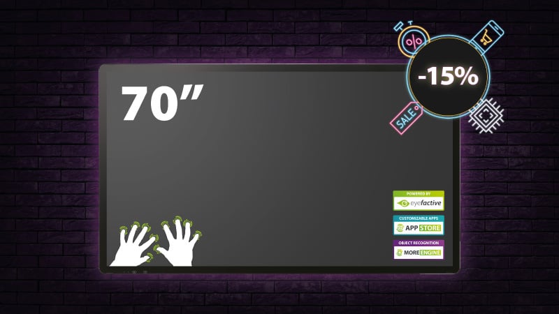 SHARP 70TH5 Touchscreen Bundle 01