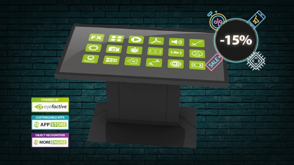 SHARP 70TH5 Touchscreen Table Bundle 01