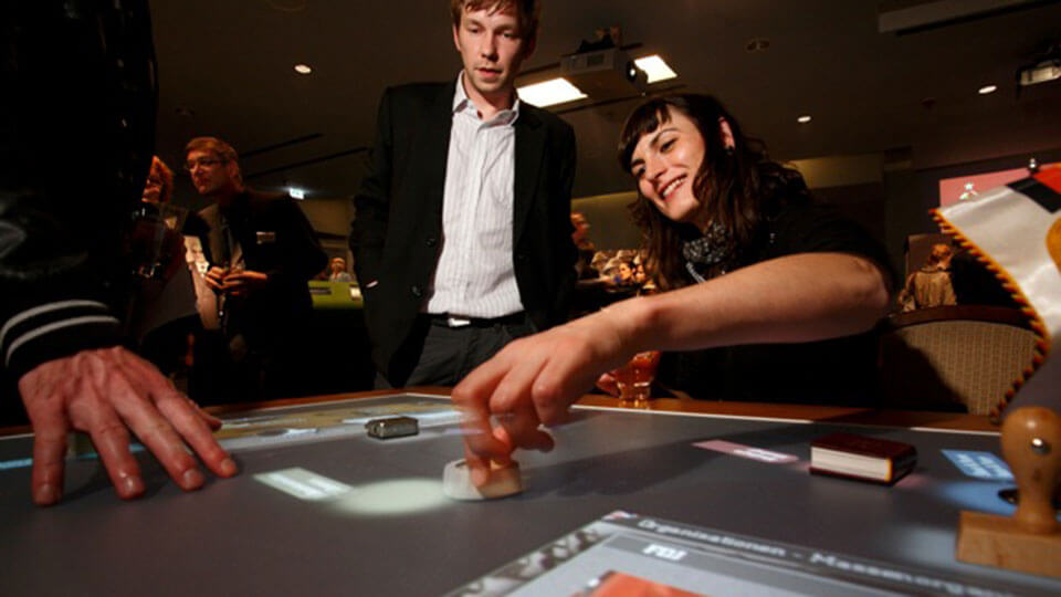 Interaktives Erlebnis in Museen mit MultiTouch