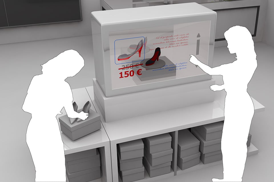 Transparent Touchscreen Displays